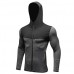 Men's Windproof Quick Drying Sports Jacket Coat Fitness Training Runing Leisure Zipper Hoodies