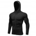 Men's Windproof Quick Drying Sports Jacket Coat Fitness Training Runing Leisure Zipper Hoodies