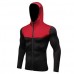 Men's Windproof Quick Drying Sports Jacket Coat Fitness Training Runing Leisure Zipper Hoodies
