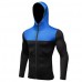 Men's Windproof Quick Drying Sports Jacket Coat Fitness Training Runing Leisure Zipper Hoodies