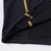 Mens Movement Speed Dry T-shirt Fitting Long Sleeved Elastic Training Workout Sport Tops