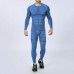 Men's Cool Dry Elastic Compression Base Layer T-shirts Tops Tights Sports Training Base Tees