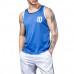 Mens Breathable Sweat Sleeveless Vest Summer Fitness Running Sports Tank Top