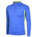 Mens Outdoor Sports Quick-drying Long-sleeved Breathable Collar Sunscreen Plus Size T-Shirt
