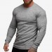 Men Skinny Fit Active Ribbed T-Shirts