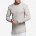 Men Skinny Fit Active Ribbed T-Shirts