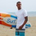 Mens Summer Surfing Breathable Crew Neck Short Sleeve Swimwear Tops