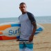 Mens Summer Surfing Breathable Crew Neck Short Sleeve Swimwear Tops