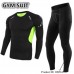 Mens Tight Breathable Wicking Quick Drying Stretch Long Sleeves T-shirt Sports Traning Tees