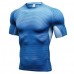 PRO Quick Drying 3D Printed T-shirt Men's Casual Fitness Training Running Stretch Sport Tops