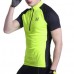Mens Summer Elastic Breathable Quick-drying Sport Cycling Short Sleeve Skinny Tops