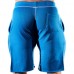 Mens Knee Length Pure Color Drawstring Waist Gym Running Sport Shorts