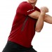 Mens Breathable Quick-drying Sweat Absorbent Sports Tops Gym Running Short Sleeved Training T-shirt