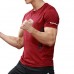 Mens Breathable Quick-drying Sweat Absorbent Sports Tops Gym Running Short Sleeved Training T-shirt
