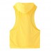 Stylish Men's Hooded Sleeveless Loose Vest Solid Color Fitness Tank Tops