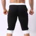 PRO Fitness Jogger Running Sweatpants Men's Casual Drawstring Sports Shorts