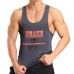 Sports Fitness Running Training Vest Speed Dry Sweat Absorption Vest Letter Printing Tees