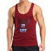 Sports Fitness Running Training Vest Speed Dry Sweat Absorption Vest Letter Printing Tees