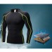 PRO Men's Tight Fitness Training T-shirt Breathable Speed Dry Long Sleeved Tops Tees