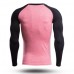 Mens Training Fitness Quick Drying T-shirt Tight Running Sport Long Sleeve Tops