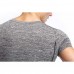 Men Bodybuilding Sexy Tops Elastic Training Quick Drying Sport Sweat T-Shirt Fitness Comfortable Tees