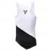 PRO Men's Elasticity Close Fitting Gym Vest Sports Running Quick Drying Sleeveless Tops Tees