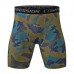 Men's Fitness Camouflage Tight Shorts Compression Running Training Speed Dry High Elastic Shorts