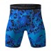 Men's Fitness Camouflage Tight Shorts Compression Running Training Speed Dry High Elastic Shorts