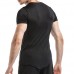 Men's Quick Dry Breathable Short Sleeved Sports T-shirts Fitness Body Building Tops