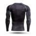 Mens Fitness Tight Quick Drying Sport Long Sleeve T-shirt Training Running Tops