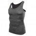 Pro Fitness Sports Tights Elastic Sleeveless Vest Mens Fast Dry Compression Tops Tees