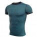 Men's Sports Fitness Gym Compression T-shirts Running Training Sweat Speed Dry Tight T-shirt