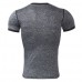 Men's Sports Fitness Gym Compression T-shirts Running Training Sweat Speed Dry Tight T-shirt