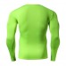 Mens Pro Sports Training Long Sleeved Tees Breathable Quick Drying Elastic Tight Running T-shirt