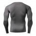 Mens Pro Sports Training Long Sleeved Tees Breathable Quick Drying Elastic Tight Running T-shirt