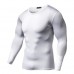 Mens Pro Sports Training Long Sleeved Tees Breathable Quick Drying Elastic Tight Running T-shirt