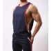 Men's Sleeveless Loose Fit Vest Casual O-neck Sport Breathable Tank Tops