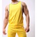 Men's Sleeveless Loose Fit Vest Casual O-neck Sport Breathable Tank Tops