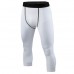 INCERUN Men Sport Compression Running Mid-rise Calf-Length Trousers Tight Pants