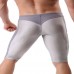 Mens Casual Mesh Breathable Skinny Legging Sport Board Shorts Swimwear