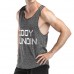 Men's Round Neck Vest Sports Quick Drying Jogger Breathable Sleeveless Tops