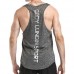 Men's Round Neck Vest Sports Quick Drying Jogger Breathable Sleeveless Tops