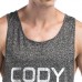 Men's Round Neck Vest Sports Quick Drying Jogger Breathable Sleeveless Tops