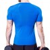Men's Outdooors Jogger Quick Drying V Collar Fitness Sexy Sportswear