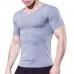 Men's Outdooors Jogger Quick Drying V Collar Fitness Sexy Sportswear