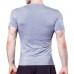 Men's Outdooors Jogger Quick Drying V Collar Fitness Sexy Sportswear