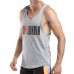Men's Leisure Quick Drying Breathable Vest Fashion Letter Printed Fitness Training Sport Tops