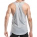 Men's Leisure Quick Drying Breathable Vest Fashion Letter Printed Fitness Training Sport Tops