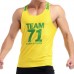 Men's Quick Drying Slim Undershirt Vest Sport Perspire Elastic Underwear