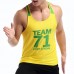 Men's Quick Drying Slim Undershirt Vest Sport Perspire Elastic Underwear